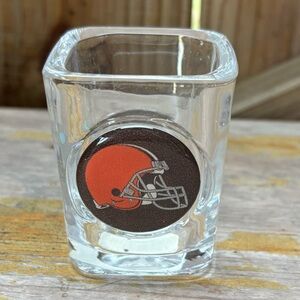 Cleveland Browns NFL Licensed Square Shot Glass 3oz